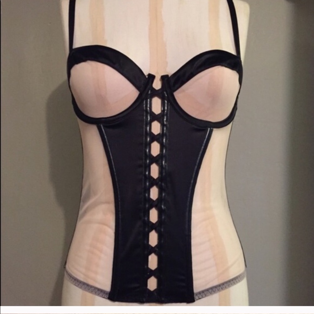 VS Satin Illusion corset